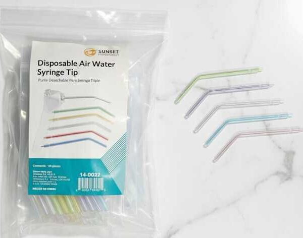 Bolsa de puntas desechables para jeringa triple